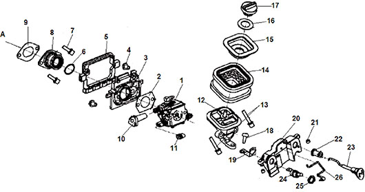 Система впуска Champion 240