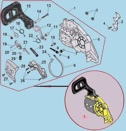 Крышка тормоза Champion 241