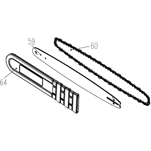 Шина и цепь Champion 418N-16