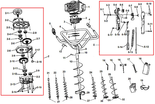 Редуктор Champion AG243