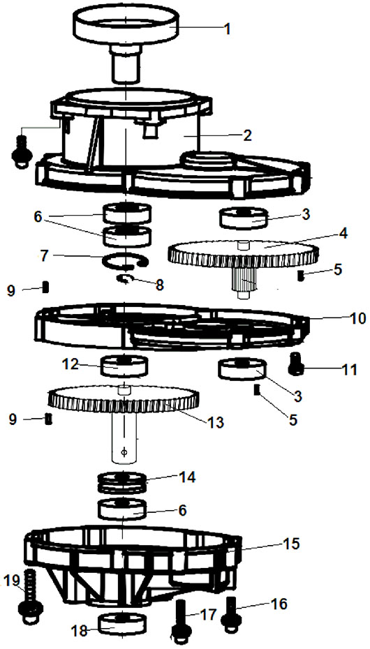 Детали редуктора Champion AG352