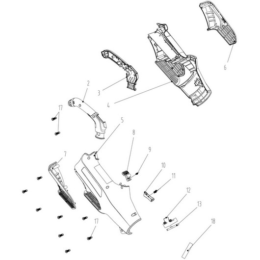 Корпус и рукоятка Champion BB400