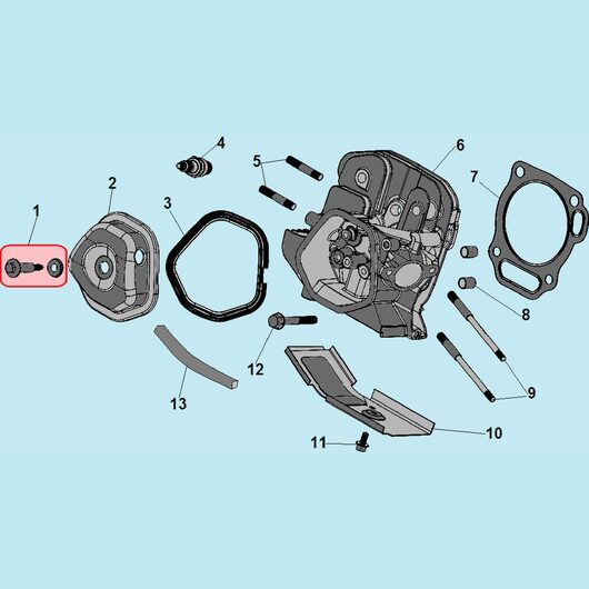 Головка цилиндра Champion BC1193