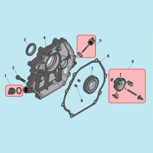 Крышка картера Champion BC1193