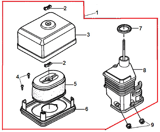 Воздушный фильтр Champion BC5511