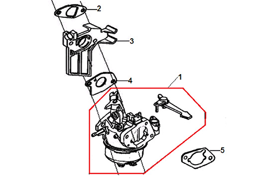 Карбюратор Champion BC5511