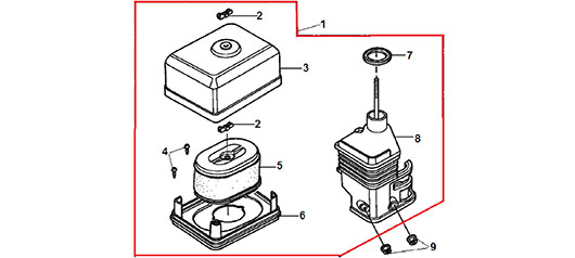 Воздушный фильтр Champion BC5512