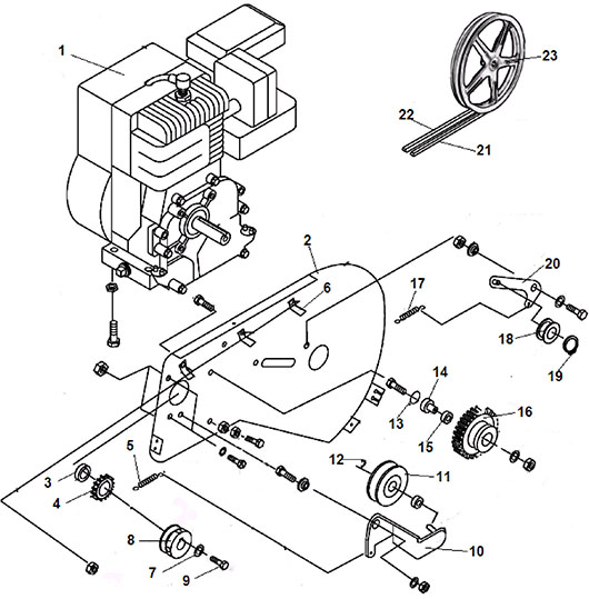 Ремни, шкивы и шестерни Champion BC5512