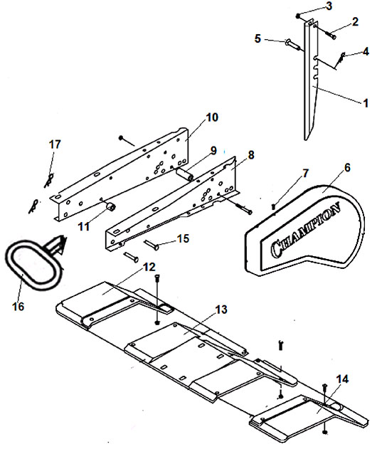Сошник Champion BC5512