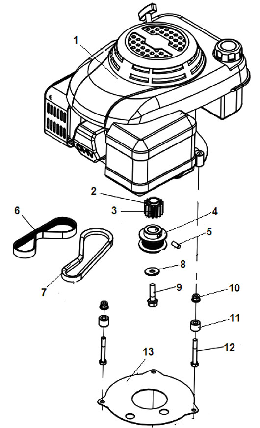 Шкивы и ремни Champion BC5602