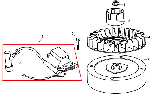 Магнето и маховик Champion BC5602