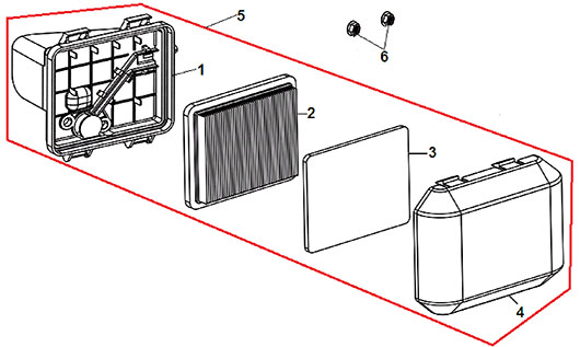 Воздушный фильтр Champion BC5602
