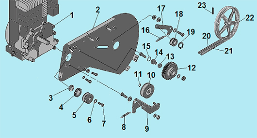 Ремни, шкивы и шестерни Champion BC5712