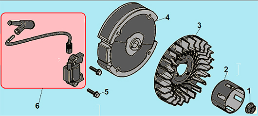 Магнето и маховик Champion BC5712