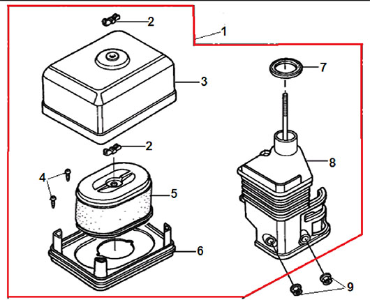 Воздушный фильтр Champion BC6611