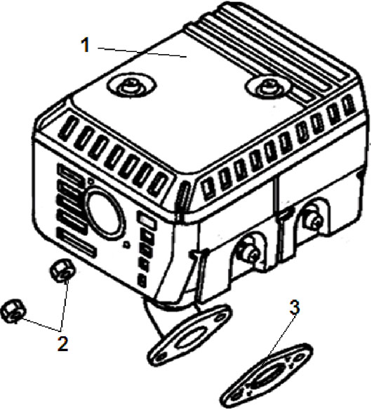 Глушитель Champion BC6611