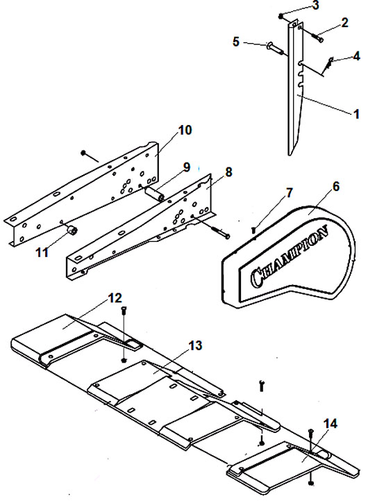 Кожух Champion BC6611