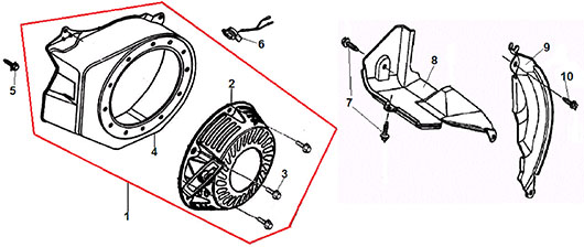 Стартёр Champion BC6611