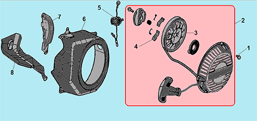 Стартер двигателя Champion BC6712