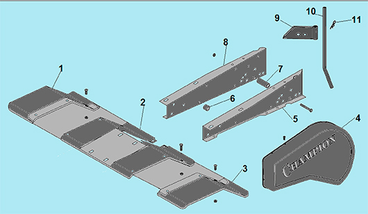 Сошник Champion BC7712