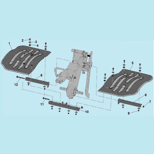 Кожух фрез Champion BC7713