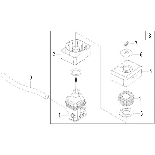 Воздушный фильтр Champion BC7723