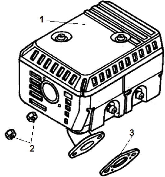 Глушитель Champion BC8713