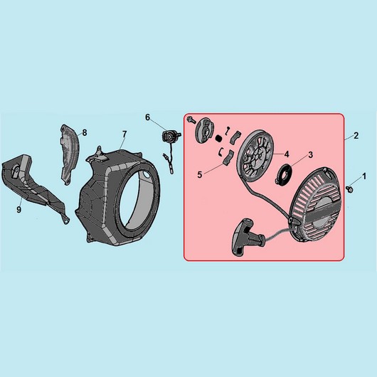 Стартер Champion BC8716