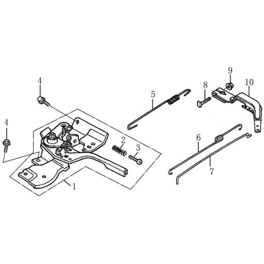 Рычаг регулировки оборотов Champion BC8813