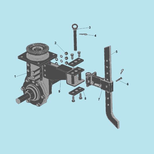 Сошник и сцепка Champion DC1163E