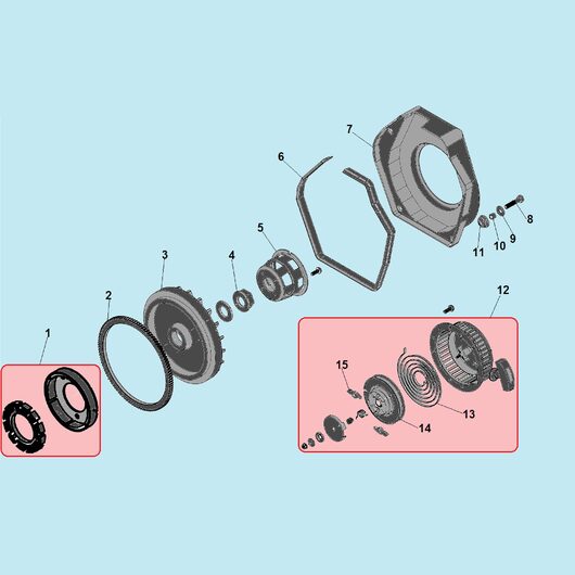 Стартер и маховик Champion DC1193E