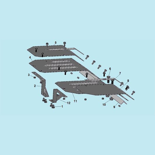 Кронштейн крепления фрез Champion DC1193E