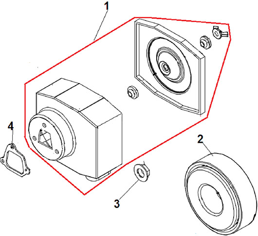 Воздушный фильтр Champion DG2200E
