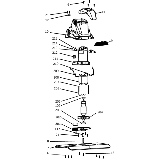 Электродвигатель Champion EC1200