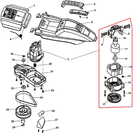 Двигатель Champion EM3211