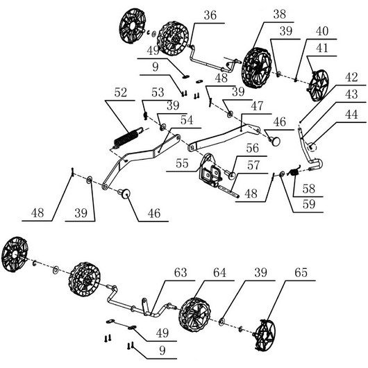 Колеса и оси Champion EM3616