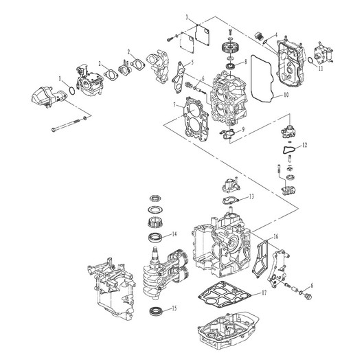 Прокладки Toyama F20ABMS