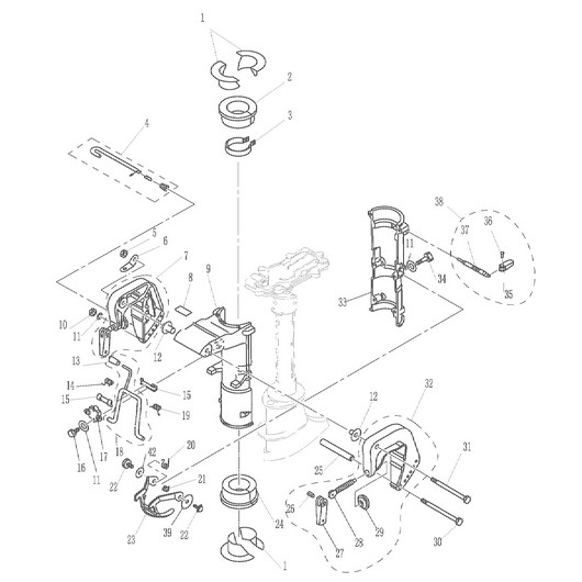 Крепление Toyama F5BMS