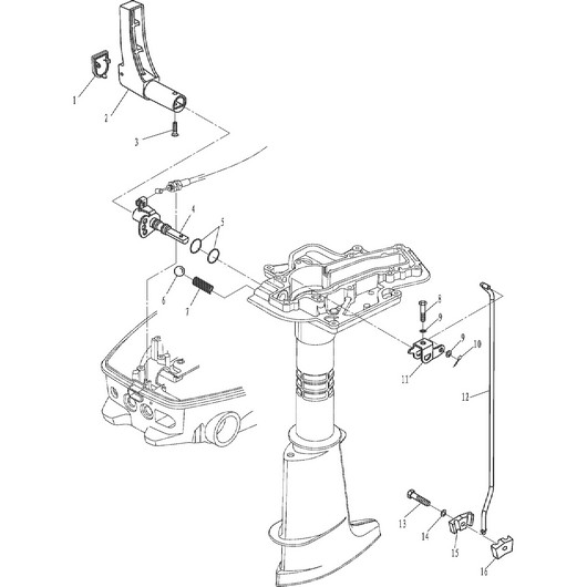 Крепление 2 Toyama F6ABMS