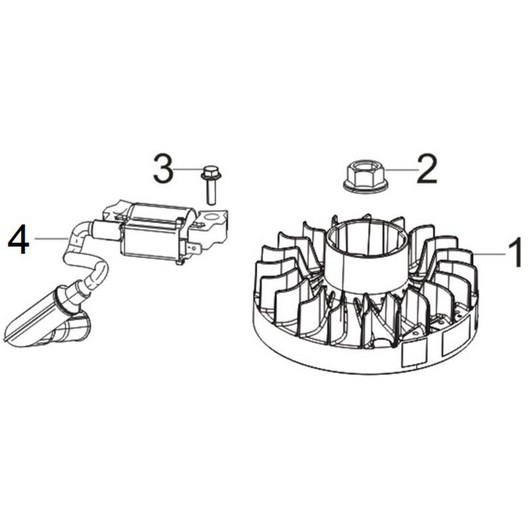 Магнето и маховик Champion G120-2VK/1