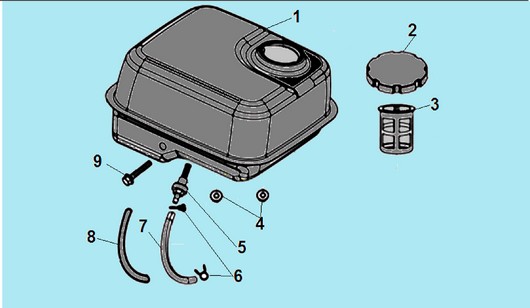 Топливный бак Champion G180HK