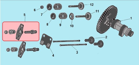 Клапанная система Champion G200-1HK