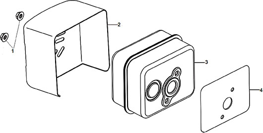 Глушитель Champion G200VK