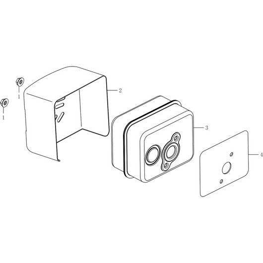 Глушитель Champion G200VK/1-1
