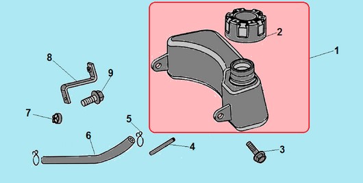 Топливный бак Champion G200VK/2