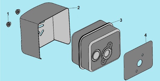 Глушитель Champion G200VK/2