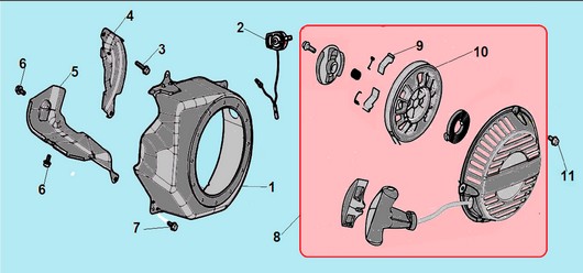 Стартер Champion G201HK