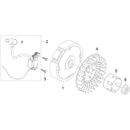 Магнето и маховик Champion G210-1HK