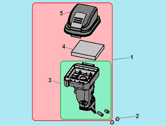 Воздушный фильтр Champion G210HK 2016г