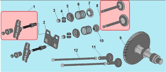 Клапанная система Champion G270HK